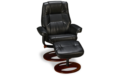 Panther Swivel Chair & Ottoman